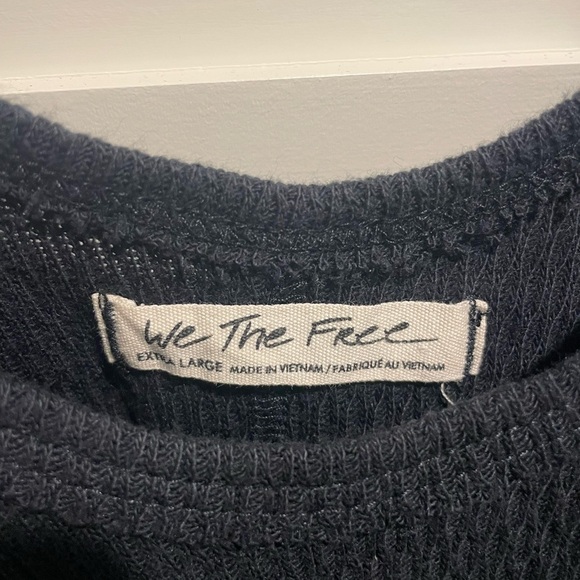 WE THE FREE Women's Navy Blue Tank Top size XL - Picture 4 of 8